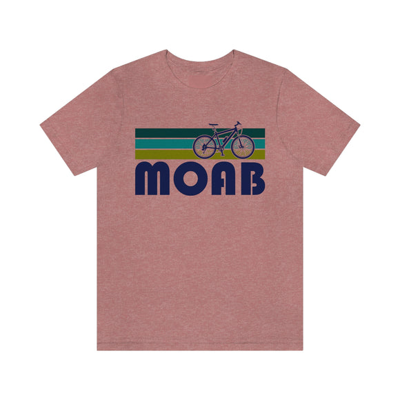 Moab T-Shirt - Retro Mountain Bike Adult Unisex Moab, Utah T Shirt