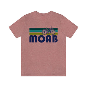 Moab T-Shirt - Retro Mountain Bike Adult Unisex Moab, Utah T Shirt