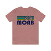 Moab T-Shirt - Retro Mountain Bike Adult Unisex Moab, Utah T Shirt