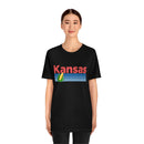 Kansas T-Shirt - Retro Corn Unisex Kansas Shirt-11