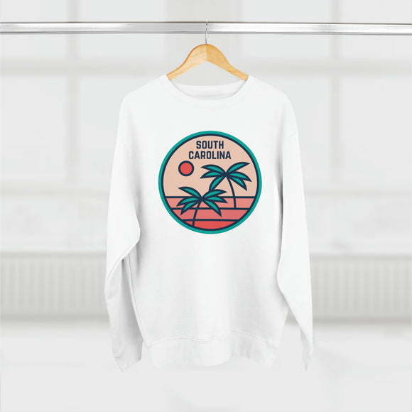 Premium South Carolina Crewneck Sweatshirt - Retro Unisex Sweatshirt
