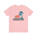 Longboat Key, Florida T-Shirt - Retro Palm Tree & Beach Unisex Longboat Key Shirt-97