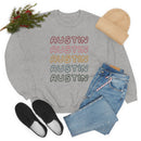 Austin, Texas Sweatshirt - Retro Five Color Unisex-23