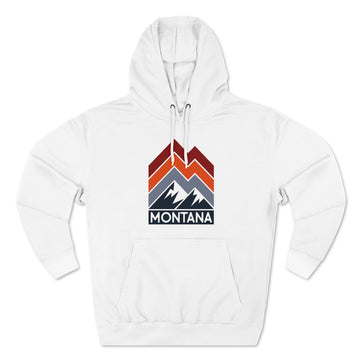 Buy white Premium Montana Hoodie - Retro Unisex Sweatshirt