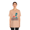 Cancun, Mexico T-Shirt - Retro Palm Tree & Beach Unisex Cancun Shirt