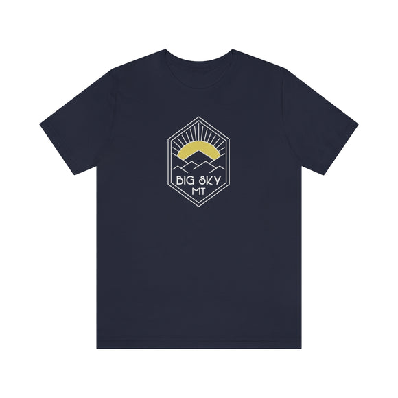 Big Sky, Montana T-Shirt - Sun Unisex Big Sky Shirt