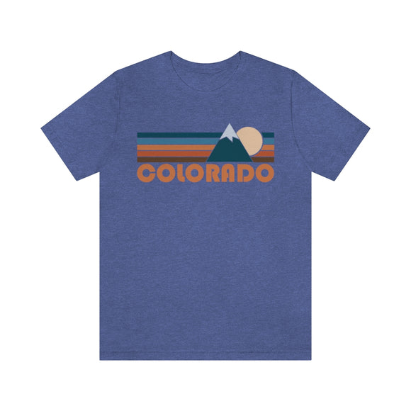 Colorado T-Shirt - Retro Mountain Unisex Colorado Shirt