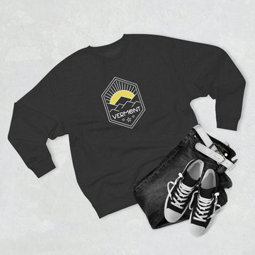 Premium Vermont Crewneck Sweatshirt - Retro Unisex Sweatshirt - 0