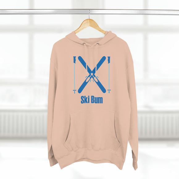 Premium Ski Bum Hoodie - Retro Unisex Sweatshirt