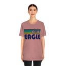 Eagle T-Shirt - Retro Mountain Bike Adult Unisex Eagle, Colorado T Shirt-20