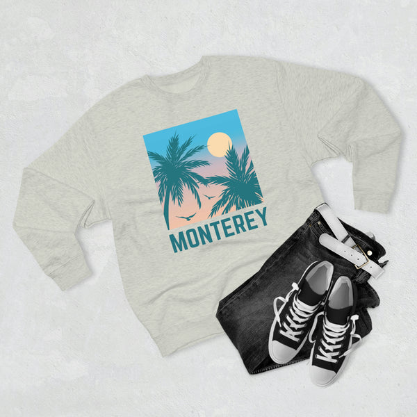 Premium Monterey, California Sweatshirt - Unisex Premium Crewneck Sweatshirt