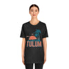 Tulum, Mexico T-Shirt - Retro Palm Tree & Beach Unisex Tulum Shirt