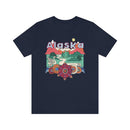 Alaska T-Shirt - Retro Mountain / Hippie Style Alaska Shirt-18