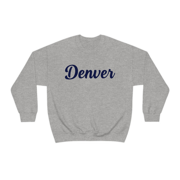 Denver, Colorado Sweatshirt - Script Unisex