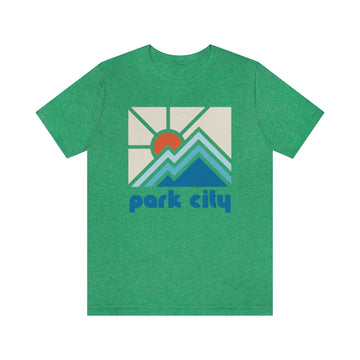 Buy heather-kelly Park City Shirt, Utah Retro T-Shirt, Colorful Utah tee, Park City Mountain Shirt