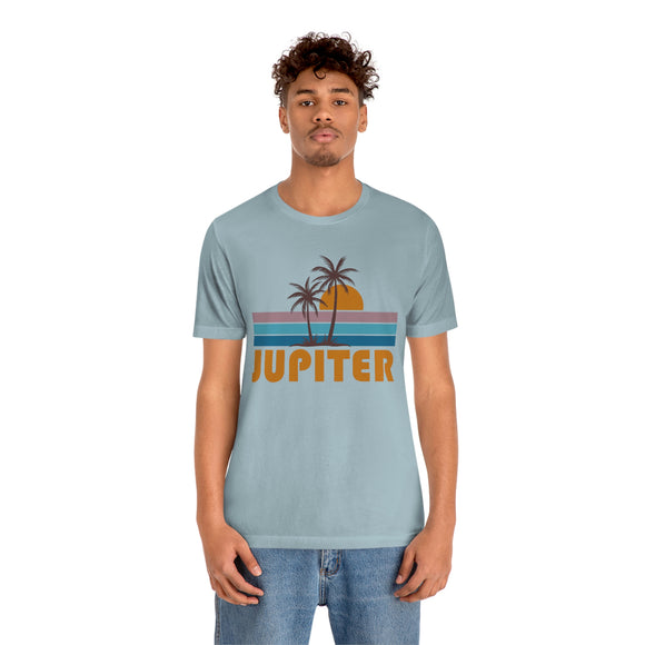 Jupiter, Florida T-Shirt - Retro Palm Tree Unisex Jupiter Shirt