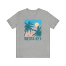 Siesta Key, Florida T-Shirt - Retro Palm Tree & Beach Unisex Siesta Key Shirt-61