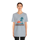 Southampton, New York T-Shirt - Retro Palm Tree & Beach Unisex Southampton Shirt-63