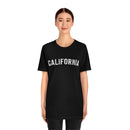 California T-Shirt - Paint Text Unisex California Shirt-8