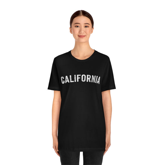 California T-Shirt - Paint Text Unisex California Shirt