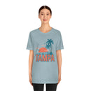 Tampa, Florida T-Shirt - Retro Palm Tree & Beach Unisex Tampa Shirt-3