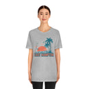 East Hampton, New York T-Shirt - Retro Palm Tree & Beach Unisex East Hampton Shirt-43