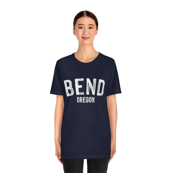 Bend, Oregon Shirt - Paint Text Unisex Bend T-Shirt
