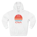 Premium Iowa Hoodie - Retro 80s Unisex Sweatshirt-2