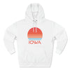 Premium Iowa Hoodie - Retro 80s Unisex Sweatshirt