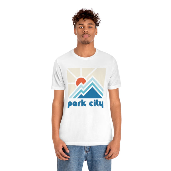 Park City Shirt, Utah Retro T-Shirt, Colorful Utah tee, Park City Mountain Shirt