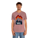Vail, Colorado T-Shirt - Retro Mountain Unisex Vail Shirt-3
