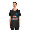 Florida T-Shirt - Retro Palm Tree & Beach Unisex Florida Shirt