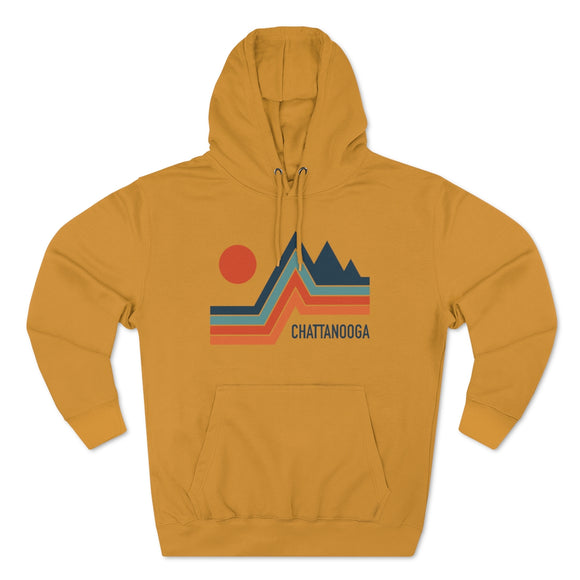 Premium Chattanooga, Tennessee Hoodie - Retro Unisex Sweatshirt