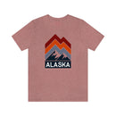 Alaska T-Shirt - Retro Mountain Unisex Alaska Shirt-19