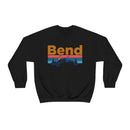 Bend, Oregon Crewneck Sweatshirt - Mountain & Birds Unisex-9