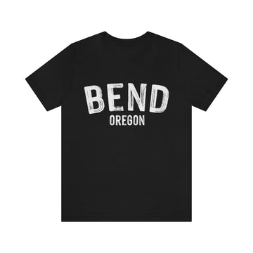 Buy black Bend, Oregon Shirt - Paint Text Unisex Bend T-Shirt