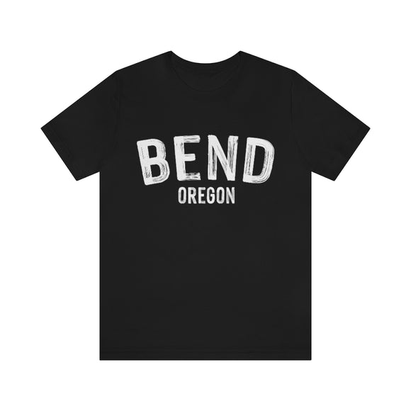 Bend, Oregon Shirt - Paint Text Unisex Bend T-Shirt