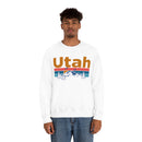 Utah Sweatshirt - Mountain & Birds Unisex-3