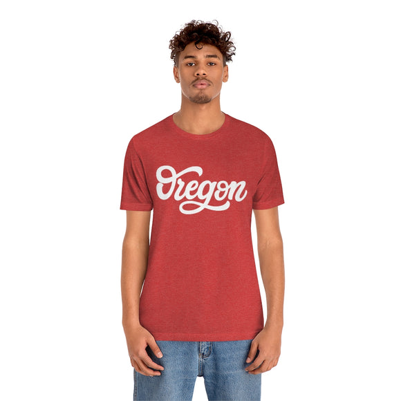 Oregon T-Shirt - Hand Lettered Unisex Oregon Shirt