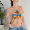 Tampa, Florida T-Shirt - Retro Palm Tree Unisex Tampa Shirt