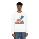 Carlsbad, California Sweatshirt - Unisex Retro Palm Tree Crewneck Carlsbad Sweatshirt-13