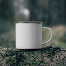Ski Bum Camp Mug - Mountain Sunset Enamel Campfire Ski Bum Mug-5