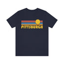 Pittsburgh, Pennsylvania T-Shirt - Retro Sun Unisex Pittsburgh T Shirt-13