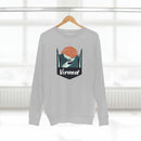 Premium Vermont Crewneck Sweatshirt - Retro Unisex Sweatshirt-6