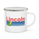 Lincoln, Nebraska Camp Mug - Retro Corn Lincoln Mug-3