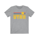 Utah T-Shirt - Retro Sunrise Adult Unisex Utah T Shirt-4