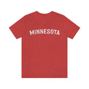 Minnesota T-Shirt - Paint Text Unisex Minnesota Shirt-1