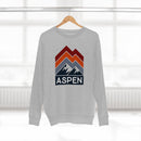 Premium Aspen Sweatshirt - Retro Unisex Premium Crewneck Aspen, Colorado Sweatshirt-6
