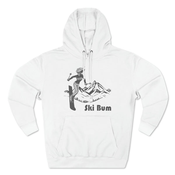Premium Ski Bum Hoodie - Retro Unisex Sweatshirt
