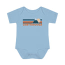 Chattanooga Baby Bodysuit - Retro Mountain Chattanooga, Tennessee Baby Bodysuit-1